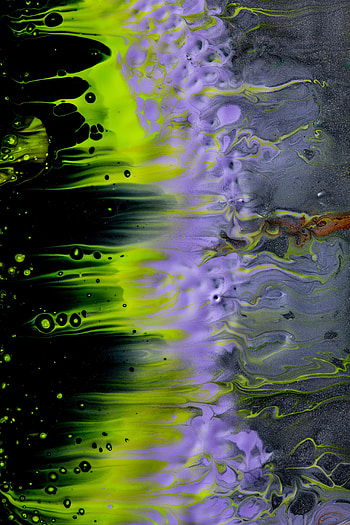 Abstract, Divorces, Multicolored, Motley, Paint, Stains, Spots, Fluid Art HD phone wallpaper