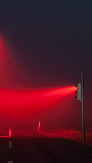 Red Light, Traffic Light, Aesthetic HD phone wallpaper