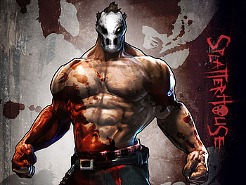 Rick of Splatterhouse, games, ps3, xbox, splatterhouse, bloody HD wallpaper