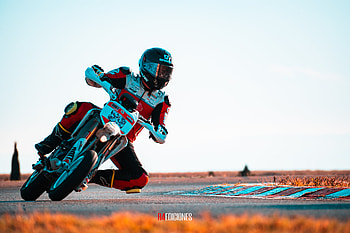 pitbike en circuito, vehicle, motorcycle HD wallpaper