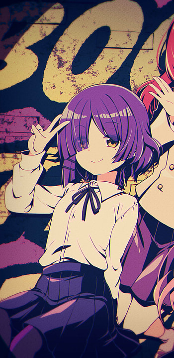 Bocchi the Rock! — Anime : Purple Stage Vibe, Anime, Bocchi the Rock! HD phone wallpaper