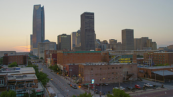 Oklahoma City Skyline, Garver office, Oklahoma City office, Garver HD wallpaper