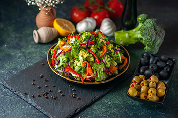 food, salad HD wallpaper