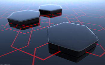 Abstract Hexagon 3d, 3d, hexagon, abstract, deviantart HD wallpaper