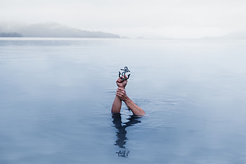 Water, Miscellanea, Miscellaneous, Hands, Immersion, Anchor, Symbolic HD wallpaper