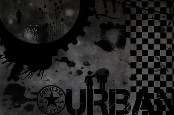 Urban, black, abstract HD wallpaper