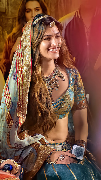 Kriti Sanson, eye, head HD phone wallpaper