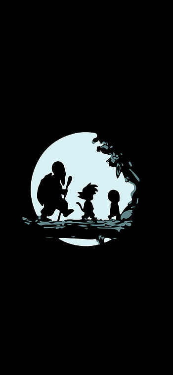 amoled, Dragon Ball Minimalist HD phone wallpaper