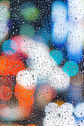 Drops, Macro, Glare, Surface, Glass HD phone wallpaper