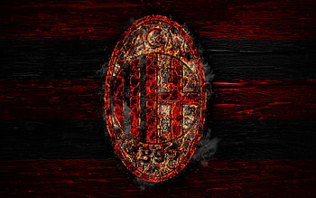 AC Milan, soccer, acmilan, logo, football HD wallpaper