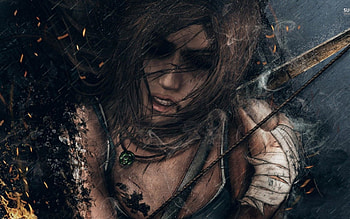 Lara Croft, fantasy, art, raider, game, tomb, girl, woman HD wallpaper