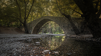 Cyprus Tzelefos Bridge Agios Nikolaos Travel HD wallpaper