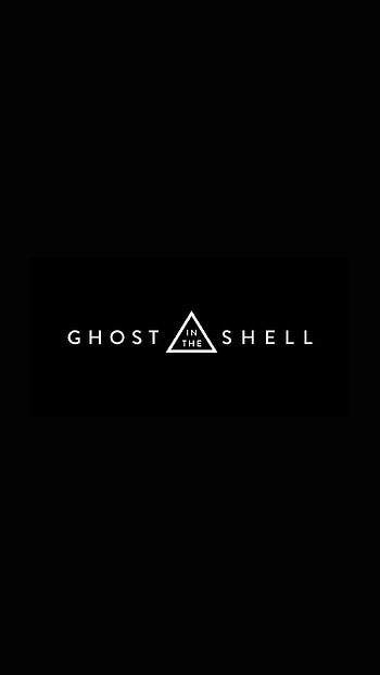Ghost in the Shell, Dark logo, Film illustration art HD phone wallpaper