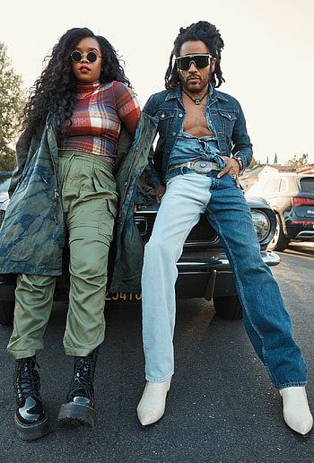 Musicians on musicians, Lenny Kravitz and H. E. R, Rolling Stone interview, Musical influences HD phone wallpaper