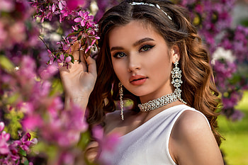 Pretty Lady, lady, model, pretty, female HD wallpaper