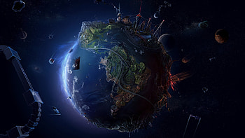 cool space galaxy . HD wallpaper