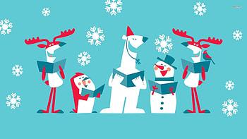 Funny Christmas Carol Group, Carol, Funny, Christmas, Group HD wallpaper