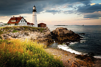 Portland Head, Lighthouses HD wallpaper