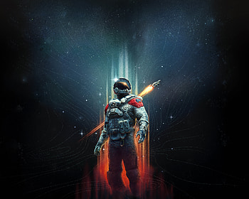 Starfield – Into the Starfield, space, astronaut, video game, Starfield HD wallpaper