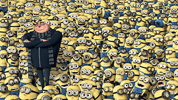 Christmas Minion HD wallpaper