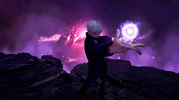 Jujutsu Kaisen — Gojo's Cosmic Domain, Jujutsu Kaisen HD wallpaper