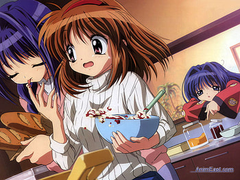 Kanon, anime girl, awesome, anime, art, beautiful, artistic HD wallpaper