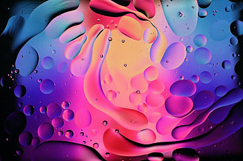 Water drops, colorful, texture HD wallpaper