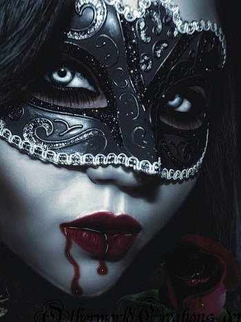 Dark lady masquerade, Gothic vampire, Anime aesthetic, Vampire HD phone wallpaper