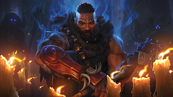 Udyr Flame Guardian - League of Legends, video game, League Of Legends, Udyr (League Of Legends) HD wallpaper