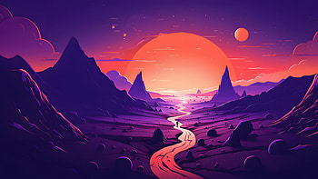 The Path Of Tomorrow, alone, artist, artwork, digital-art HD wallpaper