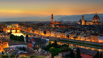 Florence Cathedral city, Italian charm, Rome town vibes, Aesthetic HD wallpaper