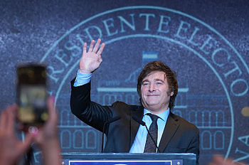 Elegant Politician Waving -, Celebrity, Javier Milei HD wallpaper