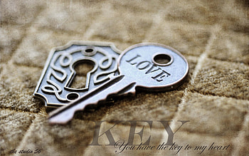 love, emotion, ab, key HD wallpaper