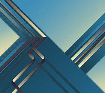 Material design, stripes, shapes, blue, stock HD wallpaper