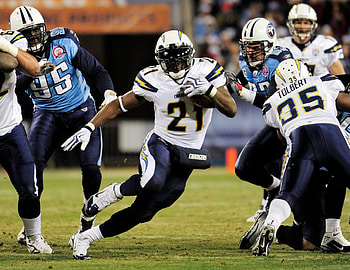 Chargers vs Titans, LaDainian Tomlinson HD wallpaper