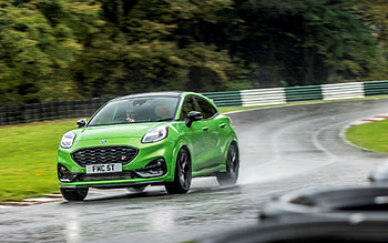 Ford Puma ST, , raceway, 2022 cars, UK-spec, rain, 2022 Ford Puma ST, Ford HD wallpaper