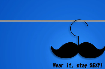 Galaxy Mustache, Cute food vibes, Playful , Whimsical backgrounds HD wallpaper