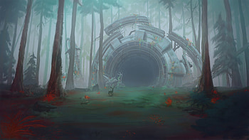 fantasy, deer HD wallpaper