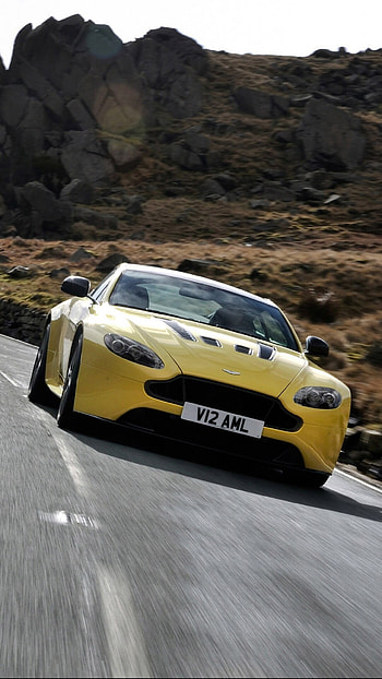 Aston Martin, V12 Vantage, Mobile, Abyss HD phone wallpaper