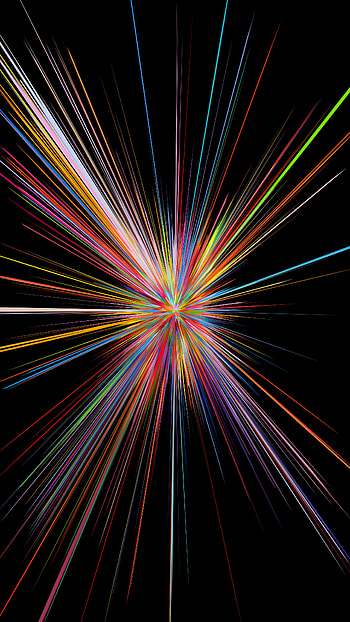 Color Strips, electric blue, art HD phone wallpaper