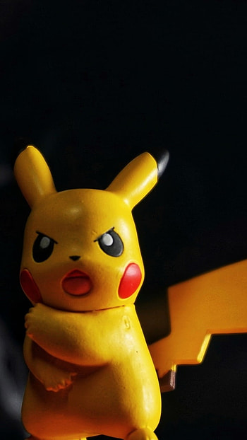 Best Pikachu, Black Background HD phone wallpaper