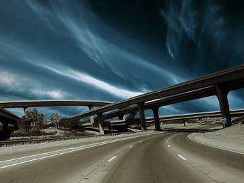 Longhorn Recolor, road, cg, abstract, 3d HD wallpaper