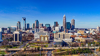 Charlotte Skyline, Queen City, Ear Nose and Throat PLLC, Home HD wallpaper