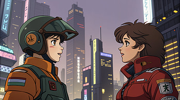 Flirting in the City: A Ultra Experience, Anime, futuristic, Sci Fi, Sci Fi Anime HD wallpaper