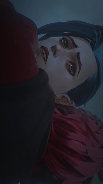 Arcane: sisterly love, jaw, lip HD phone wallpaper