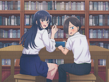 Yamada & Ichikawa, Anime, The Dangers in My Heart, Anna Yamada (The Dangers in My Heart), Ichikawa Kyoutarou (The Dangers in My Heart) HD wallpaper