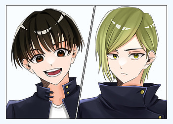 Kento Nanami & Yu Haibara, Kento Nanami, Yu Haibara, Anime, Jujutsu Kaisen HD wallpaper