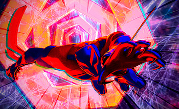 Spider Man 2099 New Suit, Miguel O'Hara, Spider-Man 2099, movie, Spider-Man: Across the Spider-Verse HD wallpaper