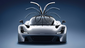 Dallara Stradale, open doors, sports cars HD wallpaper
