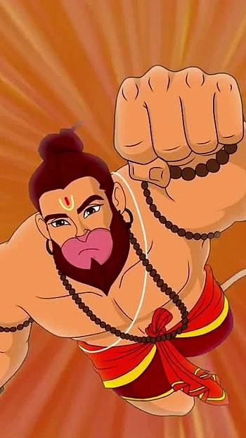 Hanuman, Cartoon, Jay Hanuman HD phone wallpaper